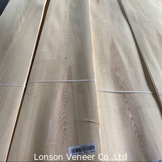 0.45 mm Cuarta corona cortada de madera de ceniza blanca, Panel de grado C, Tolerancia de espesor +/- 0.02MM