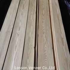 0.6mm Veneer de madera de pino ruso natural, panel de grado A, corte de corona