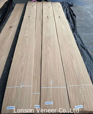 Blanco de roble espesor 0,4 mm Veneer de madera Grado de nudos Precio favorable