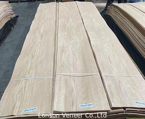 Veneer de madera de roble rojo, espesor 0,5 mm, puerta, panel de muebles grado AA
