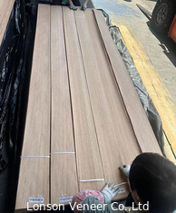 Veneer de madera de roble rojo de alta calidad, panel AAAGrade, espesor de 0,5 mm,