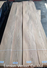 0.50mm Veneer de madera de roble blanco con corte de corona estadounidense Panel AAAGrade