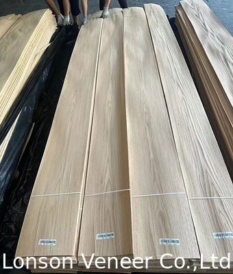 espesor 0,5 mm Muebles de chapa de roble rojo Panel AAA 250.000 M2 de stock