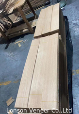 Europa Pavimento de madera de roble blanco Veneer AB de color claro de grado 1.2 espesor