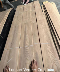 0.5mm Grado Nudo Blanco Veneer de madera de roble para puertas de muebles de estilo retro