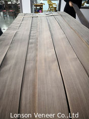El grano recto de la chapa de madera real de Lonson Rift Cut Walnut Veneer los 250cm aserró