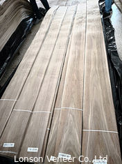 0.45mm corte de corona veneer de madera de nuez negra estadounidense, panel de grado A