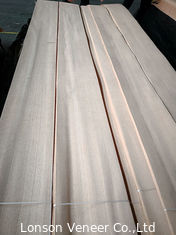 La chapa del grano de madera de la decoración interior 0.5m m laminó el roble blanco natural