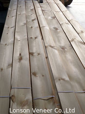 Chapa de madera natural nudosa de la anchura el 12cm del pino de la rebanada del llano para Cricut