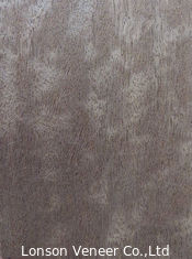 La madera de Makore de la hoja de la puerta chapea la chapa Fumed medio ISO9001 del color 603