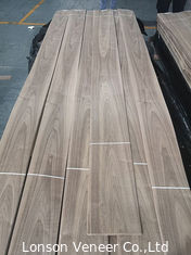 Corte de la corona de calidad superior de la nuez americana veneer de madera natural para el tablero de lujo