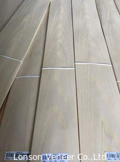 La longitud blanca del MDF Ash Wood Veneer Flat Cut el 120cm se aplica al suelo