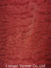 La madera teñida roja de Sapelle Pommele chapea la anchura del 10CM para el diseño interior