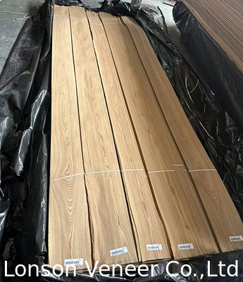 Grado AAA Veneer de madera de olmo cortado en corona