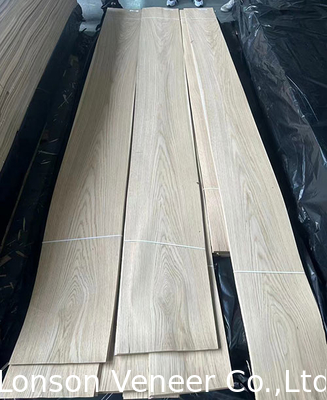 Veneer de madera de roble blanco estadounidense, corte de corona de 0,50 mm, panel AA