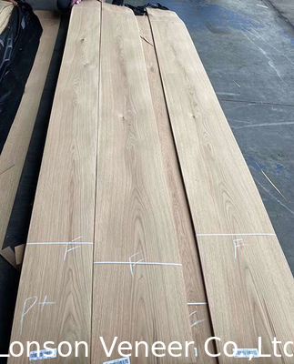 Blanco de roble espesor 0,4 mm Veneer de madera Grado de nudos Precio favorable