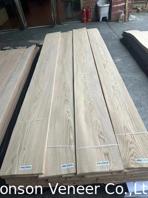 Fabricación original de chapa de madera de roble rojo, panel de grado AA espesor 0,5 mm productos de calidad