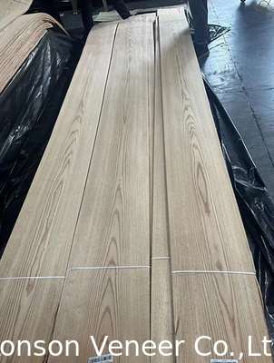 Veneer de madera de roble rojo, panel de grado AAA espesor 0,5 mm, uso de muebles de puerta