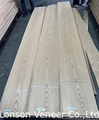 Crown Cut American Red Oak Veneer Panel de calidad AA en stock 50.000