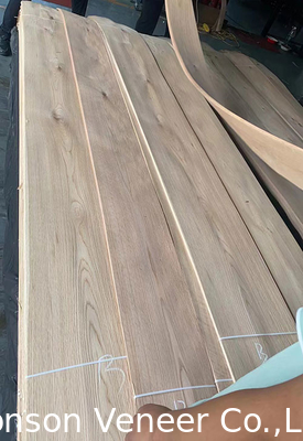 espesor 0,6 - 3,0 mm carilla de madera de roble blanco nudosa para muebles y suelos