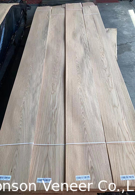 0.50mm Veneer de madera de roble blanco con corte de corona estadounidense Panel AAAGrade