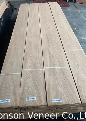 0.50mm Veneer de madera de roble blanco con corte de corona estadounidense Panel AAAGrade