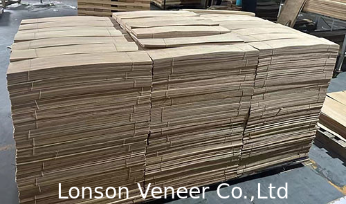 Europa Veneer de suelo de madera de roble blanco de grado AB de color claro 0,6 espesor