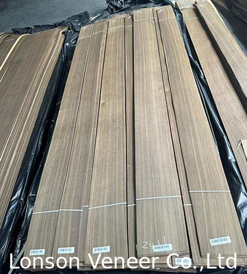 0.4 mm Veneer de madera de roble europeo ahumado 250 cm de longitud para muebles