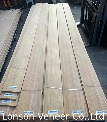 Cuarto Corte de Carpintería de Roble Rojo Grado AAA espesor de muebles 0,5 mm