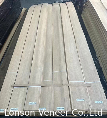 Carpintería de madera natural de calidad AA de roble europeo espesor 0,5 mm ≥ 245 cm longitud