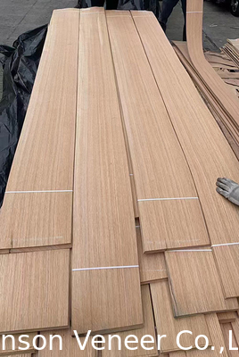 Panel de carilla de roble rojo de 0,5 mm de carilla de madera AAA