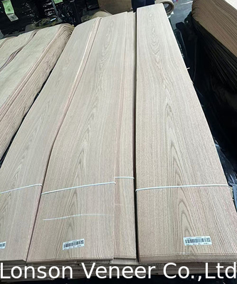 Coronado panel de carilla de roble rojo de 0,5 mm carilla de madera AA grado manchable