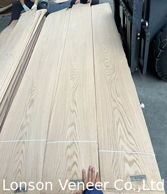 Coronado panel de carilla de roble rojo de 0,5 mm carilla de madera AA grado manchable
