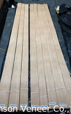Panel natural de roble rojo Veneer de 0,5 mm de espesor Grado AA+ Siempre en stock
