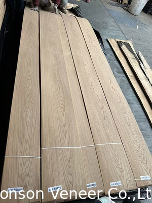 espesor 0,5 mm Muebles de puertas de carilla de roble blanco americano de grado AA